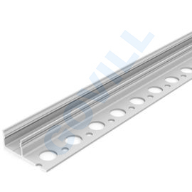 TOPMET 2000620 LED profil Uni-tile 12 C csempe alá eloxált 2m/szál